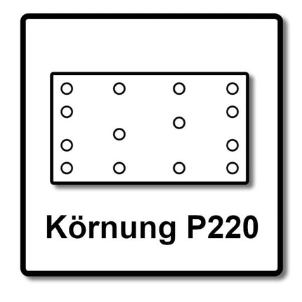 Festool STF 80x133 RU2/50 Schleifstreifen Rubin 2 P220 80 x 133 mm 200 Stk. ( 4x 499053 ) für Rutscher RTS 400, RTSC 400, RS 400, RS 4, LS 130