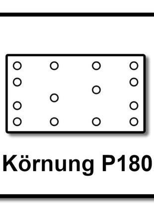 Festool STF 80x133 RU2/50 Schleifstreifen Rubin 2 P180 80 x 133 mm 100 Stk. ( 2x 499052 ) für Rutscher RTS 400, RTSC 400, RS 400, RS 4, LS 130 - Toolbrothers