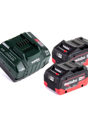 Metabo KGS 18 LTX 216 Akku Kappsäge 18 V 216 mm ( 619001810 ) + 2x Akku 8,0 Ah + Ladegerät