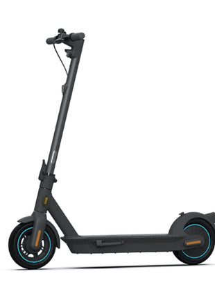 Ninebot Kick Scooter MAX G30D by Segway E-Scooter Elektro Roller 350 Watt + Zahlenschloss + Front Bag Lenker Tasche + Handyhalterung