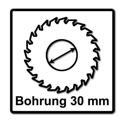 Zestaw specjalnych tarcz pilarskich Festool 3x TF80 A 254 x 2,4 x 30 mm (3x 575978) do pilarki stołowej TKS 80