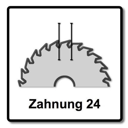 Zestaw tarcz pilarskich Festool Panther 3x PW24 254 x 2,4 x 30 mm ( 3x 575974 ) do pilarki stołowej TKS 80