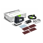 Festool LS 130 EQ-Plus Linearschleifer DUPLEX 260 Watt 133 x 80 mm + 1x Radius Profilschuh R25 + 200x Schleifstreifen + Systainer