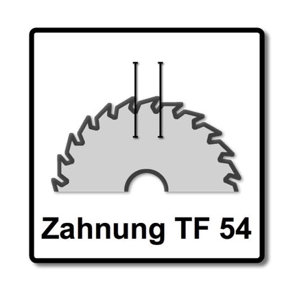 Festool Spezial Kreissägeblatt Set 3x HW 190 x 2,6 FF Fast Fix TF54 190 mm ( 3x 492052 ) 54 Zähne - Toolbrothers