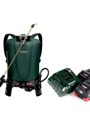 Metabo RSG 18 LTX 15 pulverizador de mochila a batería 18 V 15 L 3,0 bar + 2x baterías 5,5 Ah + cargador