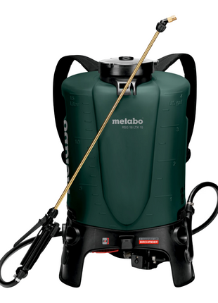 Metabo RSG 18 LTX 15 Akku Rückensprühgerät 18 V 15 L 3,0 Bar + 1x Akku 8,0 Ah - ohne Ladegerät