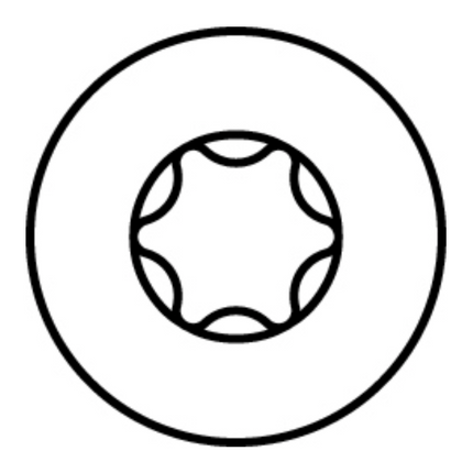 HECO MULTI MONTI plus F Schraubanker 6,0 x 80 mm 100 Stück ( 2x 48501 ) Betonschraube, Senkkopf, T-Drive, verzinkt blau, A2K