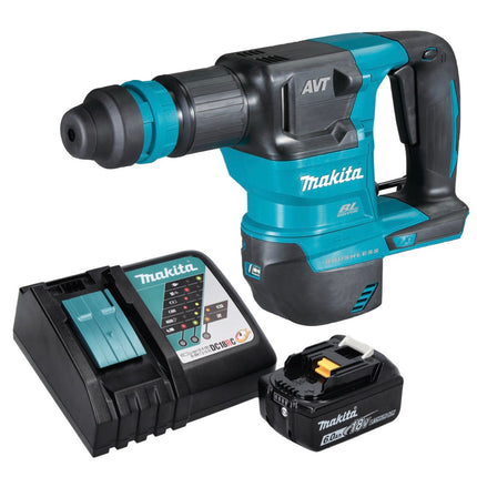 Makita DHK 180 RG1 Akku Meisselhammer 18 V 3 1 J SDS Plus Brushless 1x Akku 6 0 Ah Ladegeraet  1 - toolbrothers