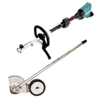 Makita DUX 60 Z Akku Multifunktionsantrieb 36V ( 2x 18V ) + EE400MP Rasenkantenaufsatz ( 196752-0 )