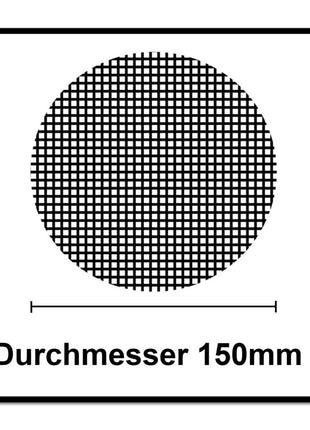 Mirka BASECUT Schleifscheiben 150 mm P80 100 Stk. ( 2261109980 ) Grip 15 Loch