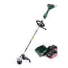 Desbrozadora de batería Metabo FSD 36-18 LTX BL 40 36 V (2x 18 V) mango redondo sin escobillas + 2x batería 5,5 Ah + cargador