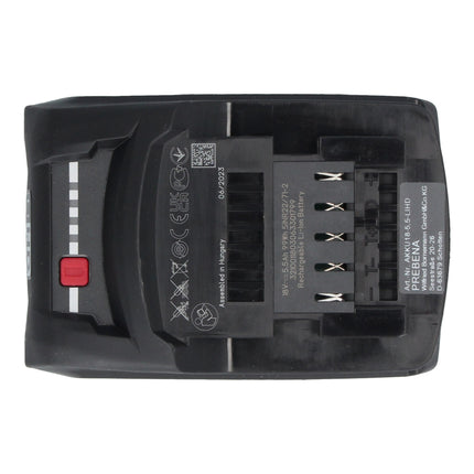 Akumulator Prebena AKKU18-5.5-LIHD 18 V 5,5 Ah / 5500 mAh LiHD Li-Ion CAS ze wskaźnikiem poziomu naładowania