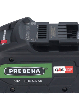 Prebena AKKU18-5,5-LIHD Akku 18 V 5,5 Ah / 5500 mAh LiHD Li-Ion CAS mit Ladestandanzeige