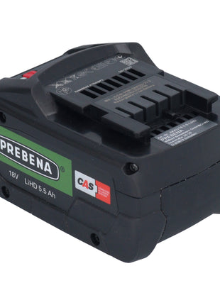 Prebena AKKU18-5,5-LIHD Akku 18 V 5,5 Ah / 5500 mAh LiHD Li-Ion CAS mit Ladestandanzeige