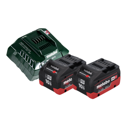 Metabo FSD 36-18 LTX BL 40 akumulatorowa wykaszarka szczotkowa 36 V ( 2x 18 V ) okrągły uchwyt bezszczotkowy + 2x akumulator 10,0 Ah + ładowarka