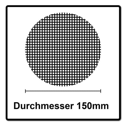 Mirka BASECUT Schleifscheiben 150 mm P40 200 Stk. ( 4x 2261105040 ) Grip 15 Loch