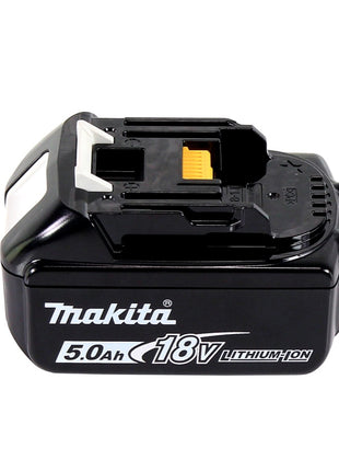 Soplador de hojas a batería Makita DUB 185 T1 18 V + 1x batería 5,0 Ah - sin cargador