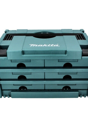 Makita MAKSTOR 3.6 Werkzeug Koffer 6 Schubladen ( P-84333 ) 395 x 295 x 215 mm - Toolbrothers