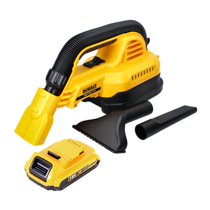Akumulatorowy odkurzacz ręczny DeWalt DCV 517 18 V 1,9 L + 1x akumulator 2,0 Ah - bez ładowarki