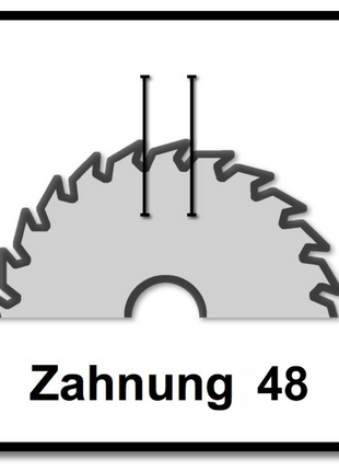 Makita MCCS15048E SPECIALIZED EFFICUT Sägeblatt 150 x 20 x 1,1 mm 2 Stk. ( 2x B-69331 ) 48 Zähne für Metall