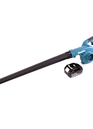 Soplador de hojas a batería Makita DUB 186 T1 18 V + 1x batería 5,0 Ah - sin cargador