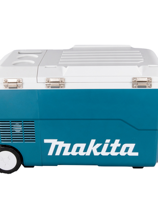 Makita DCW 180 PT Akku Kühl und Wärme Box 36 V ( 2x 18 V ) 20 L + 2x Akku 5,0 Ah + Doppelladegerät