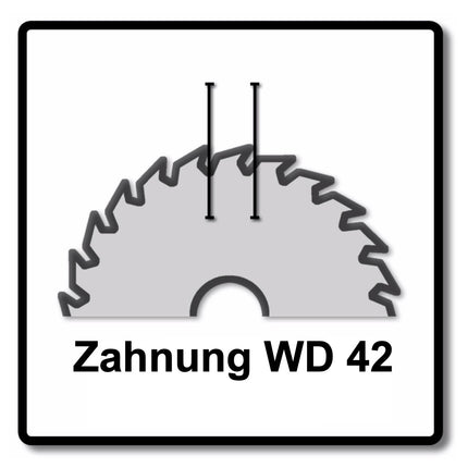 Festool Kreissägeblatt Wood Fine Cut HW 160 x 1,8 x 20 mm WD42 ( 205553 ) für Tauchsägen TS 55 F, TSC 55 K & Handkreissägen HK 55, HKC 55 - Toolbrothers