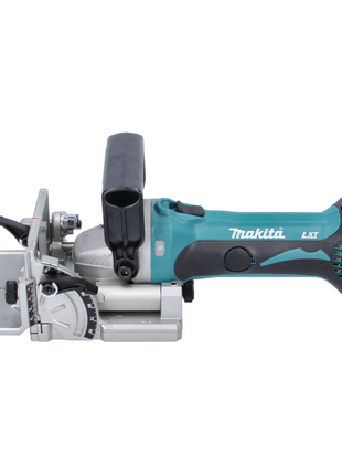 Makita DPJ 180 M1 Akku Nutfräse 18 V 100 mm + 1x Akku 4,0 Ah - ohne Ladegerät - Toolbrothers