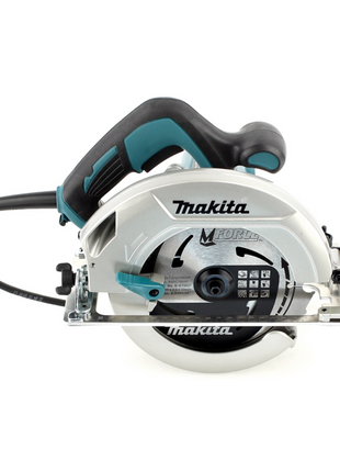 Makita HS 7601 J Handkreissäge 190 mm 1200 W + Sägeblatt + 2x Schraubzwinge + Makpac