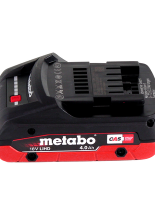 Metabo SGS 18 LTX Q cortacésped y cortasetos a batería 18 V + 1x batería 4,0 Ah + metaBOX - sin cargador