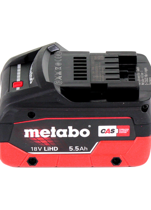 Metabo SGS 18 LTX Q cortacésped y cortasetos a batería 18 V + 1x batería 5,5 Ah + metaBOX - sin cargador