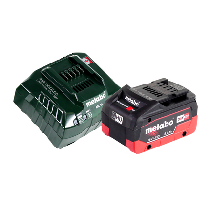 Metabo SGS 18 LTX Q Akku Gras und Strauchschere 18 V + 1x Akku 8,0 Ah + Ladegerät + metaBOX
