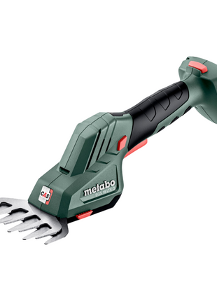 Cisaille à gazon et arbustes sans fil Metabo SGS 18 LTX Q 18 V + 2 batteries 8,0 Ah + chargeur + métaBOX