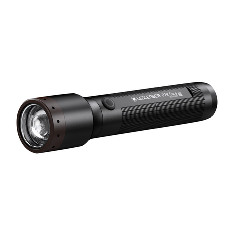 Ledlenser P7R Core LED Lampe de poche 1400 lm IP68 Noir + 1x Batterie + Câble de chargement ( 502181 )