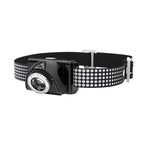 Ledlenser SEO7R Linterna frontal LED 220 lm IPX6 negro (6007-RB) + 1x batería + 1x cable USB