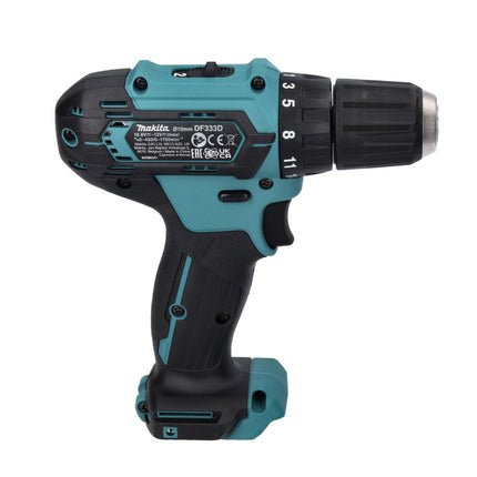 Makita DF 333 DWAE Akku Bohrschrauber 12 V max. 30 Nm + 2x Akku 2,0 Ah + Ladegerät + Koffer