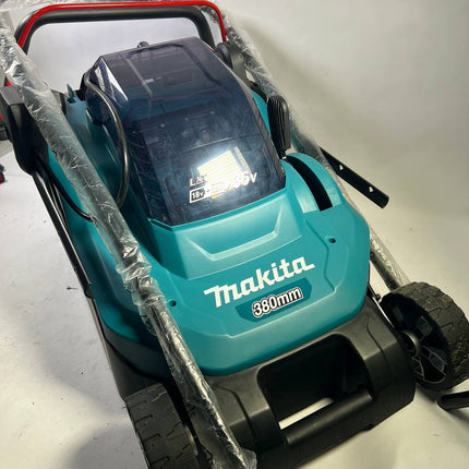 Makita DLM 382 Z Akku Rasenmaeher 36 V 2x 18 V 38 cm 40 l Reparaturgeraet 0 - toolbrothers