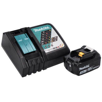 Akumulatorowy klucz udarowy Makita DTW 180 RF1J 18 V 180 Nm 3/8" bezszczotkowy + 1x akumulator 3,0 Ah + ładowarka + Makpac