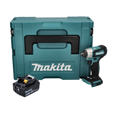 Makita DTW 180 G1J Akku Schlagschrauber 18 V 180 Nm 3/8" Brushless + 1x Akku 6,0 Ah + Makpac - ohne Ladegerät