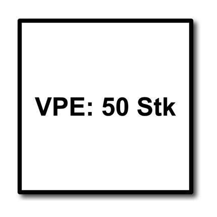 HECO TOPIX plus Profi Holzbauschraube 8,0 x 100 mm 50 Stück ( 61259 ) Vollgewinde Holzschraube, Tellerkopf,  T-Drive, verzinkt blau, A3K