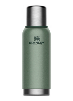 Stanley 1913 Adventure - Termo termo (0,73 L), color verde, aislamiento al vacío de doble pared, 20 horas de calor, 20 horas de frío