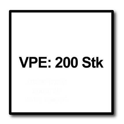 HECO TOPIX plus Profi Holzbauschraube 8,0 x 160 mm 200 Stück ( 4x 61294 ) Teilgewinde Holzschraube, Tellerkopf,  T-Drive, verzinkt blau, A3K