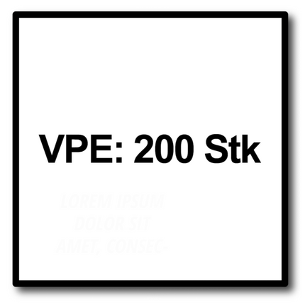 HECO TOPIX plus Profi Holzbauschraube 6,0 x 140 mm 200 Stück ( 2x 61151 ) Teilgewinde Holzschraube, Tellerkopf,  T-Drive, verzinkt blau, A3K