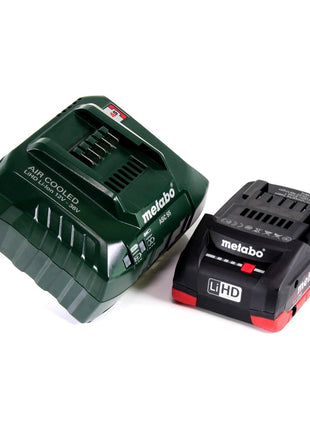 Metabo W 18 LTX 125 Akku Winkelschleifer 18 V 125 mm + 1x Akku 4,0 Ah + Ladegerät + metaBOX