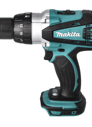 Makita DHP 458 Z Akku Schlagbohrschrauber 18 V 91 Nm + 40 tlg. Bit Set - ohne Akku, ohne Ladegerät