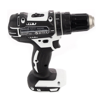 Makita DHP 482 ZW Akku Schlagbohrschrauber 18 V 62 Nm + 40 tlg. Bit Set - ohne Akku, ohne Ladegerät