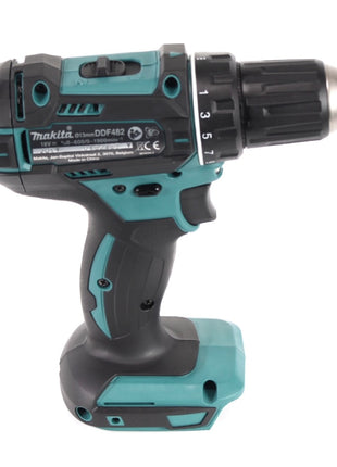 Makita DDF 482 Z Akku Bohrschrauber 18 V 62 Nm + 100 tlg. Bit Set - ohne Akku, ohne Ladegerät