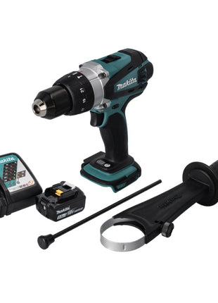 Makita DHP 458 RT1 Akku Schlagbohrschrauber 18 V 91 Nm + 1x Akku 5,0 Ah + Ladegerät