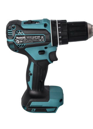 Makita DHP 485 RM1 akumulatorowa wiertarko-wkrętarka udarowa 18 V 50 Nm bezszczotkowa + 1x akumulator 4,0 Ah + ładowarka