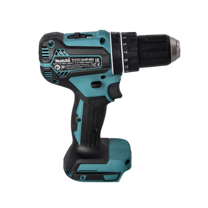 Makita DHP 485 RM1 akumulatorowa wiertarko-wkrętarka udarowa 18 V 50 Nm bezszczotkowa + 1x akumulator 4,0 Ah + ładowarka